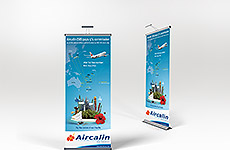 Aircalin - Pop Up Banner Stand