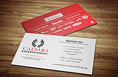 Caesars - Business Card